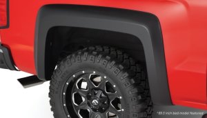 Chevrolet Silverado 1500 Fender Flares - Husky Liners - Extend-A-Fender - Matte Black - `14-`18